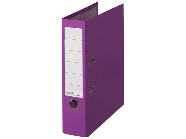 Brevordner 80mm skinne A4 lilla