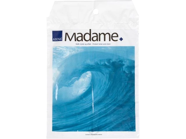 Hygienepose Madame 25x36,5 bølger (500)
