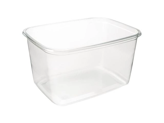 Plastbeger 750ml rektangulær APET (60)