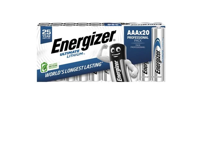Batteri ENERGIZER U.Lithium AAA (20)