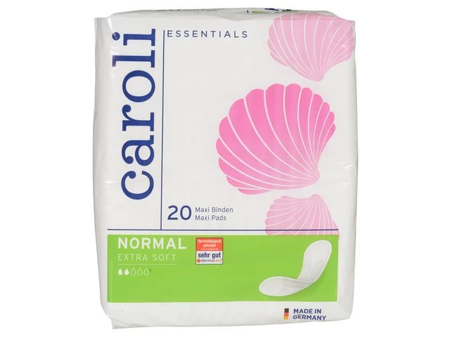 Hygienebind CAROLI Maxi u/vinger (20)
