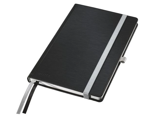Notatbok LEITZ style A5 linjer sort