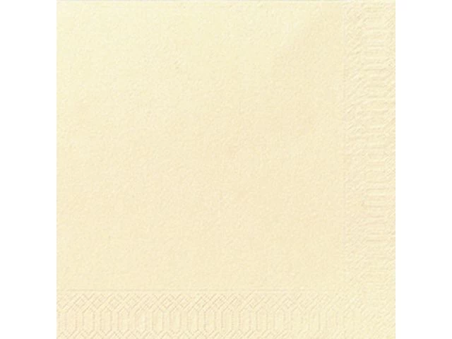 Serviett DUNI 3L 40cm vanilje (125)