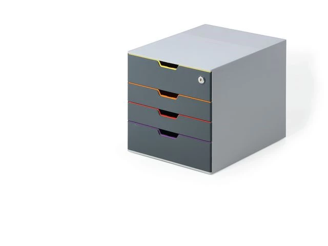 Skuffekabinett DURABLE Vc 4 skuffer lås