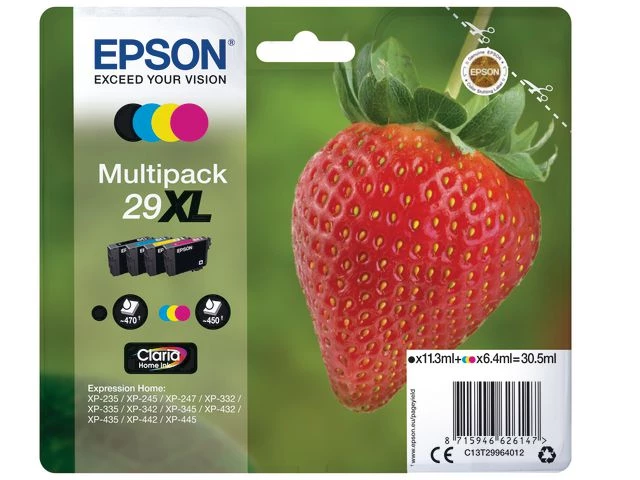 Blekk EPSON 29XL C13T29964022 CMYK (4)