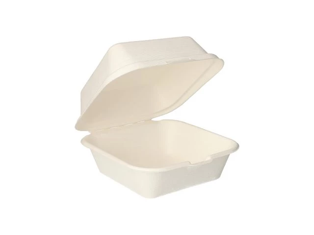 Varmmatboks PURE bagasse 400ml (25)