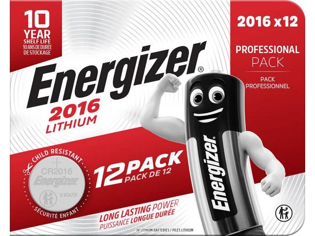 Batteri ENERGIZER Lithium CR2016 (12)