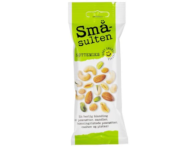Nøtter Småsulten Nøttemiks 60gr