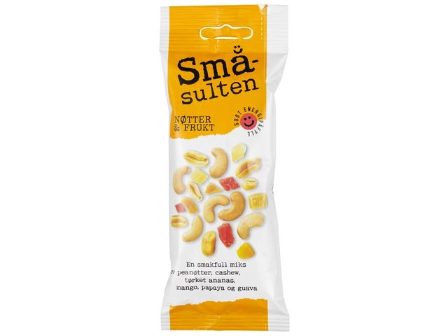 Nøtter Småsulten Frukt 60g