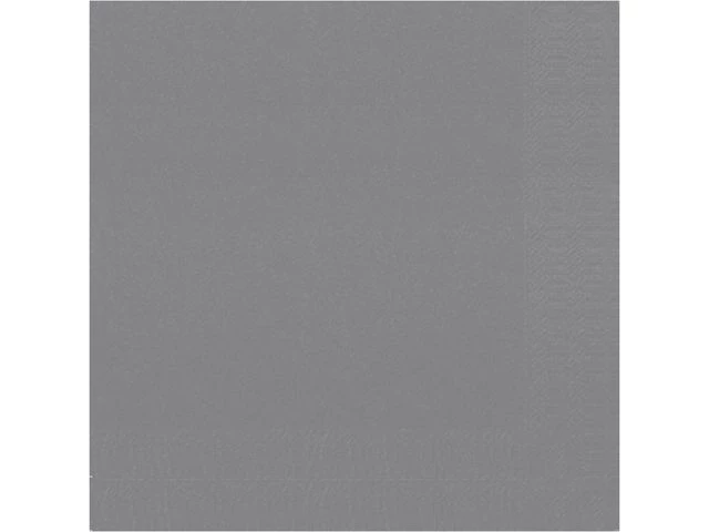 Serviett DUNI 3L 33cm granitt grå (125)