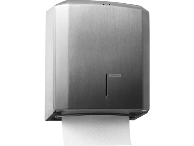 Dispenser KATRIN tørkeark stål