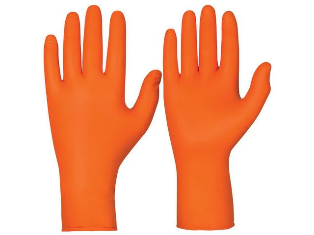 Hanske CHEMSTAR kjemi. XL oransje (100)
