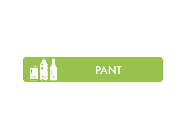 Kildesorteringsmagnet Pant 16x3cm