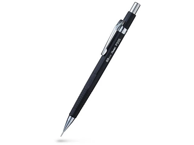 Trykkblyant PENTEL P205 05mm sort