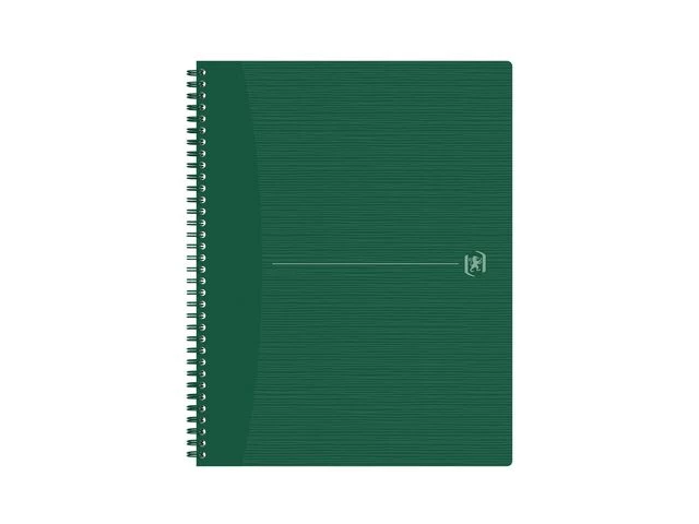 Notatbok OXFORD Origins A4+ lin 90g grøn