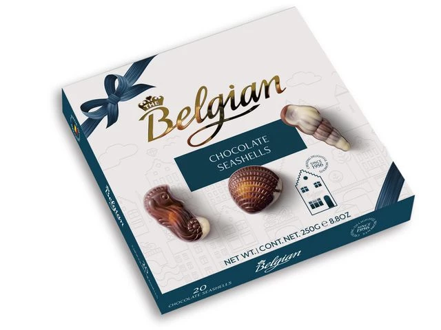 Konfekt BELGIAN seashells 250g