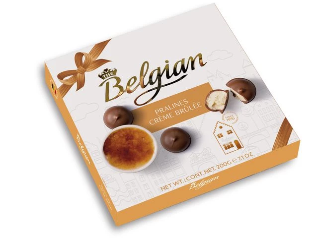 Konfekt BELGIAN creme brulee 200g