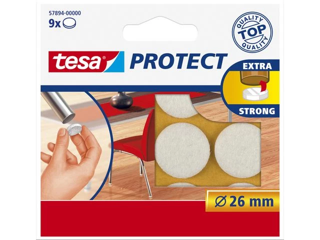 Filtbrikker TESA Ø26mm hvit (9)