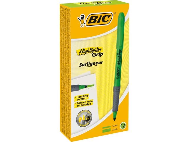 Tekstmarker BIC Grønn