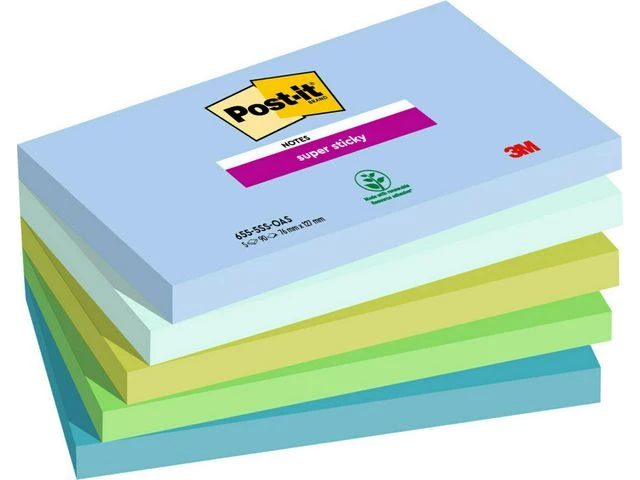 Post-it SS Oasis 76x127 90sh (5)