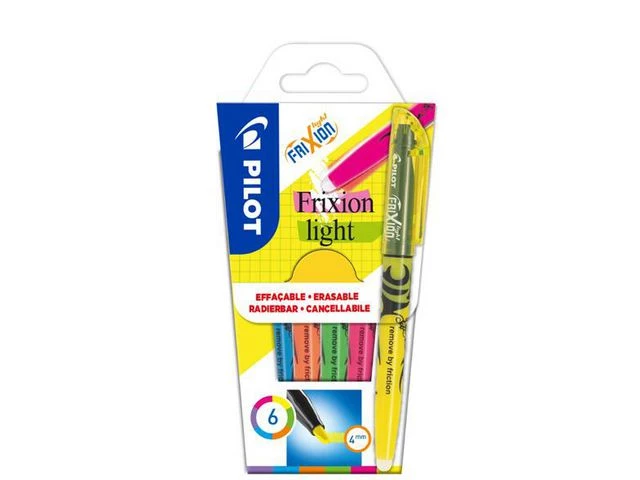 Tekstmarker PILOT FriXion light ass(6)
