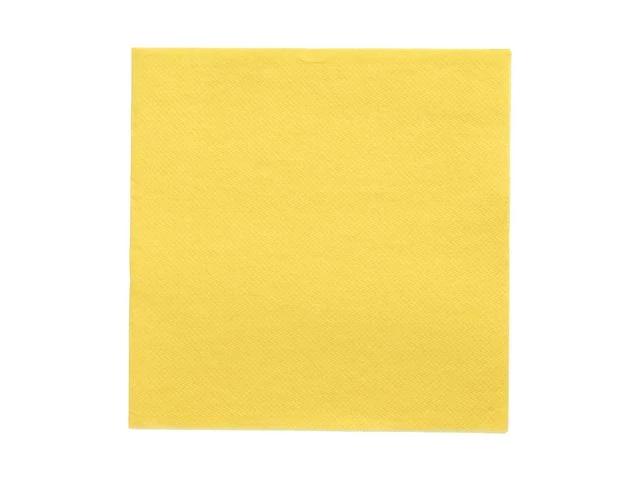 Serviett PAPSTAR gul 32x32cm (50)