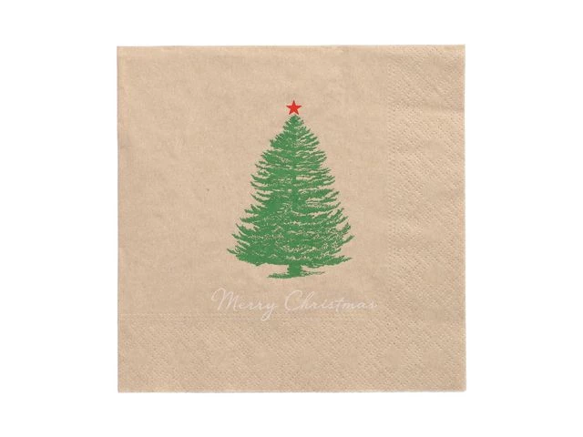 Serviett PAPSTAR Juletre 33x33 cm (20)