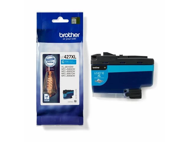 Blekk BROTHER XL LC427XLC Cyan