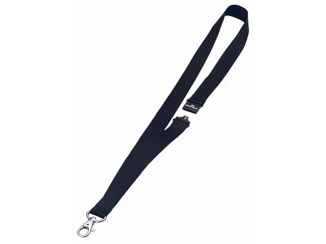 Halssnor DURABLE 88cm m/krok sort (10)