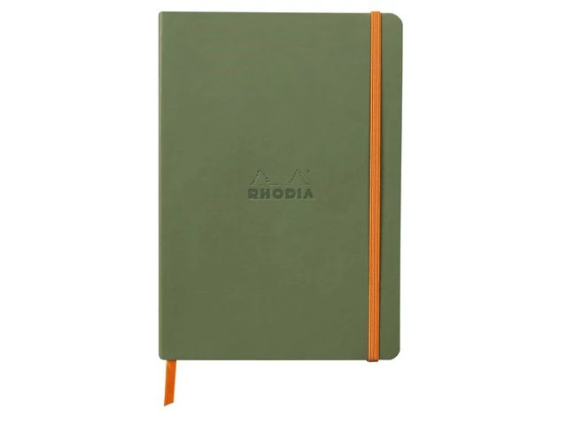Notatbok RHODIA A5 grønn