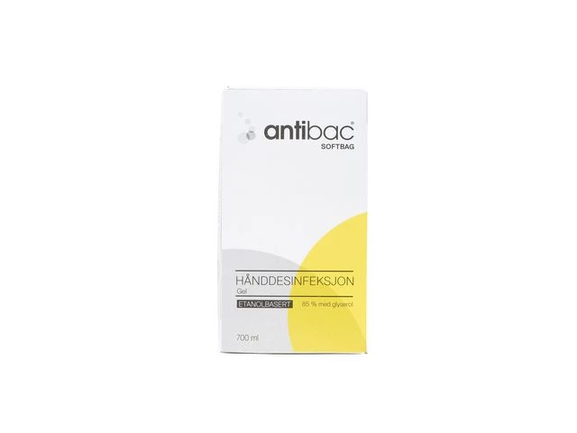 Hånddesinfeksjon ANTIBAC Softbag gel0,7L