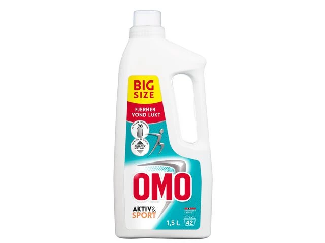 Tøyvask OMO AktivSport flytende 1,5L