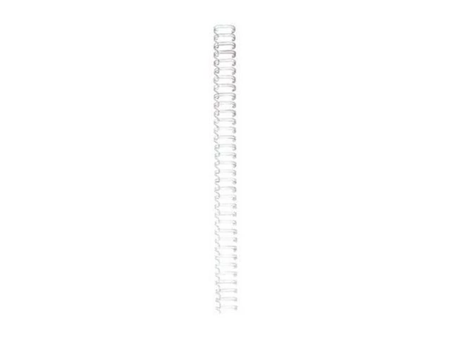Metallspiral PAVO 6,4mm 1/4 hvit (100)