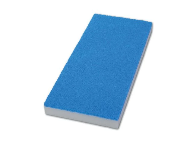 Skuresvamp MAX 25x12cm melamin blå/hvit