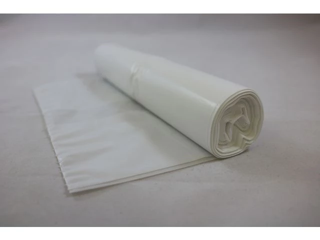Avfallspose LD-PE 38x50cm 18my hvit (30)