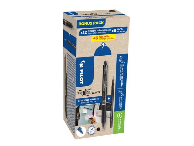Geleroller PILOT FriXion Cli 07so(12+12)
