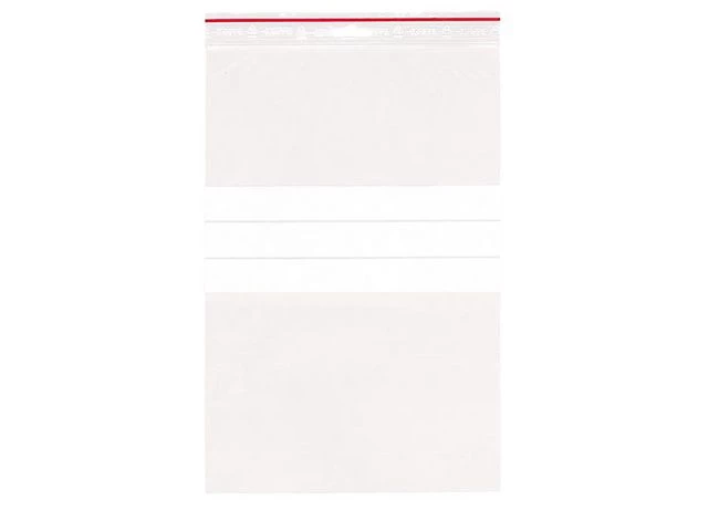 Lynlåspose 200x300mm m/felt hull (100)