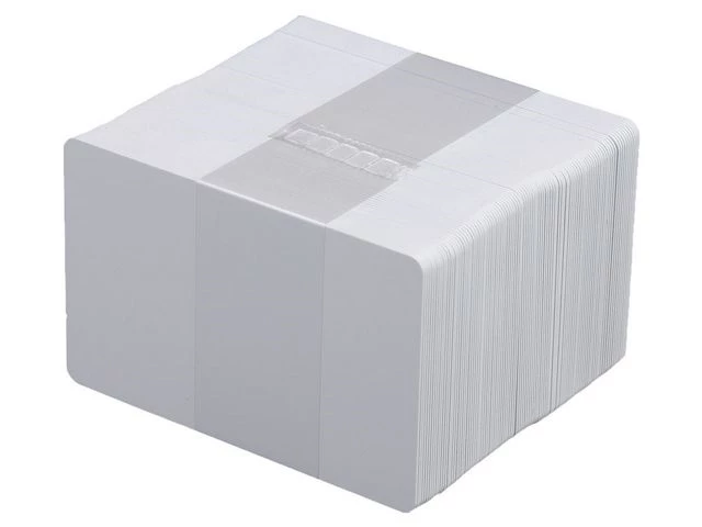 Plastkort BUYSEC 0,5mm Hvite (100)