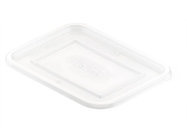 Lokk til plastbeger DUNI 14,6x11cm (50)