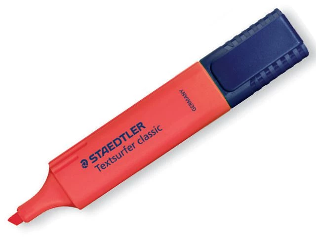 STAEDTLER Overstrykningspenn Textsurfer rød