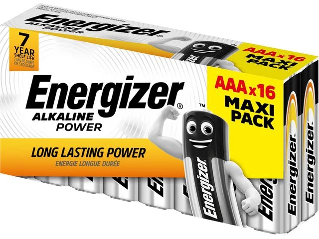 Energizer Alkaline Power AAA/E92 (16-pack)