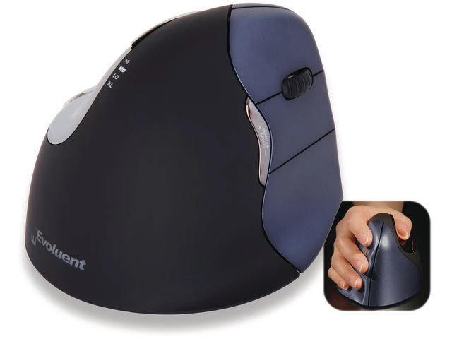 Evoluent VerticalMouse 4 Trådløs høyre hånd
