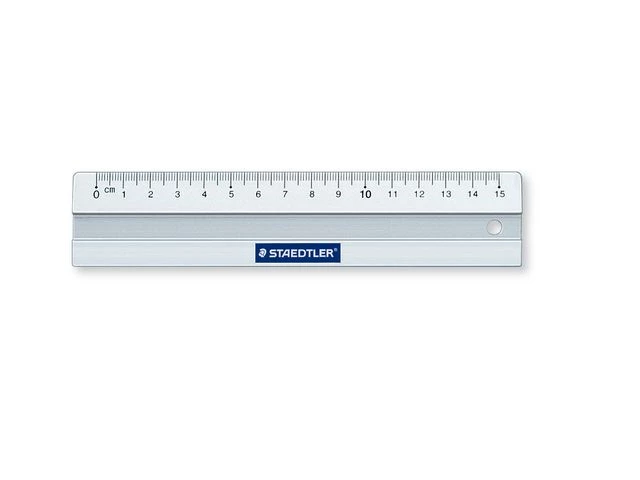 STAEDTLER Linjal metall 15cm