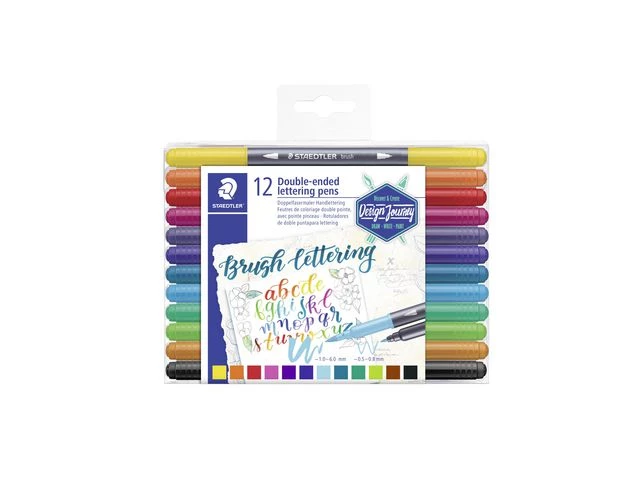 Staedtler Tusjer Brush Lettering Dobbelt (12)