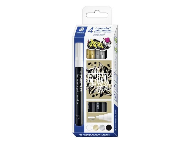 STAEDTLER Lumocolor Paintmarker 2,4mm ass (4)