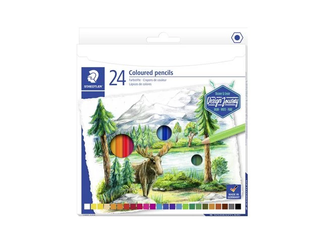 Staedtler Farveblyanter ass (24)