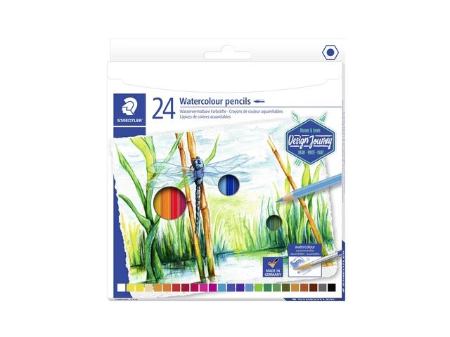 Staedtler Farveblyanter Aquarell ass (24)