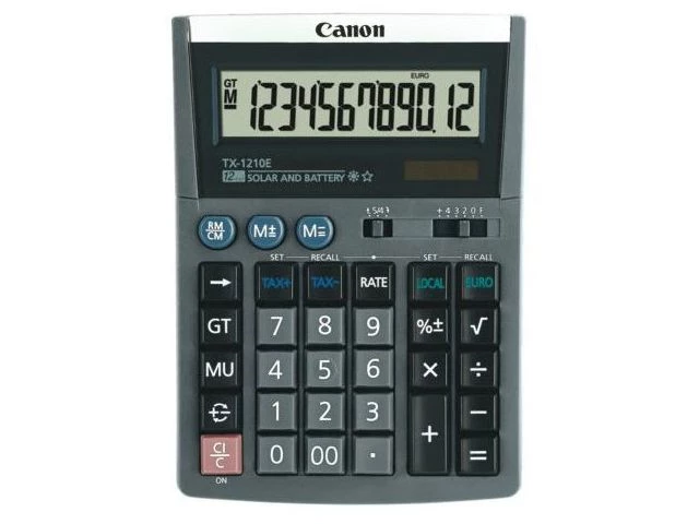 Canon TX-1210E Skrivebords Kalkulator